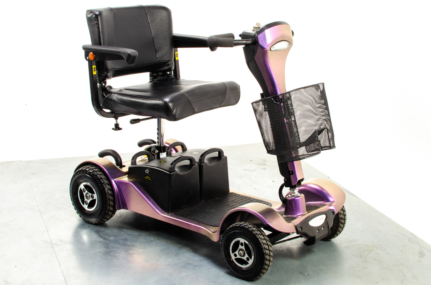 Sterling Sapphire 2 Used Mobility Scooter Transportable Pneumatic Fold Sterling Sapphire 2 Used Mobility Scooter Transportable Pneumatic Fold