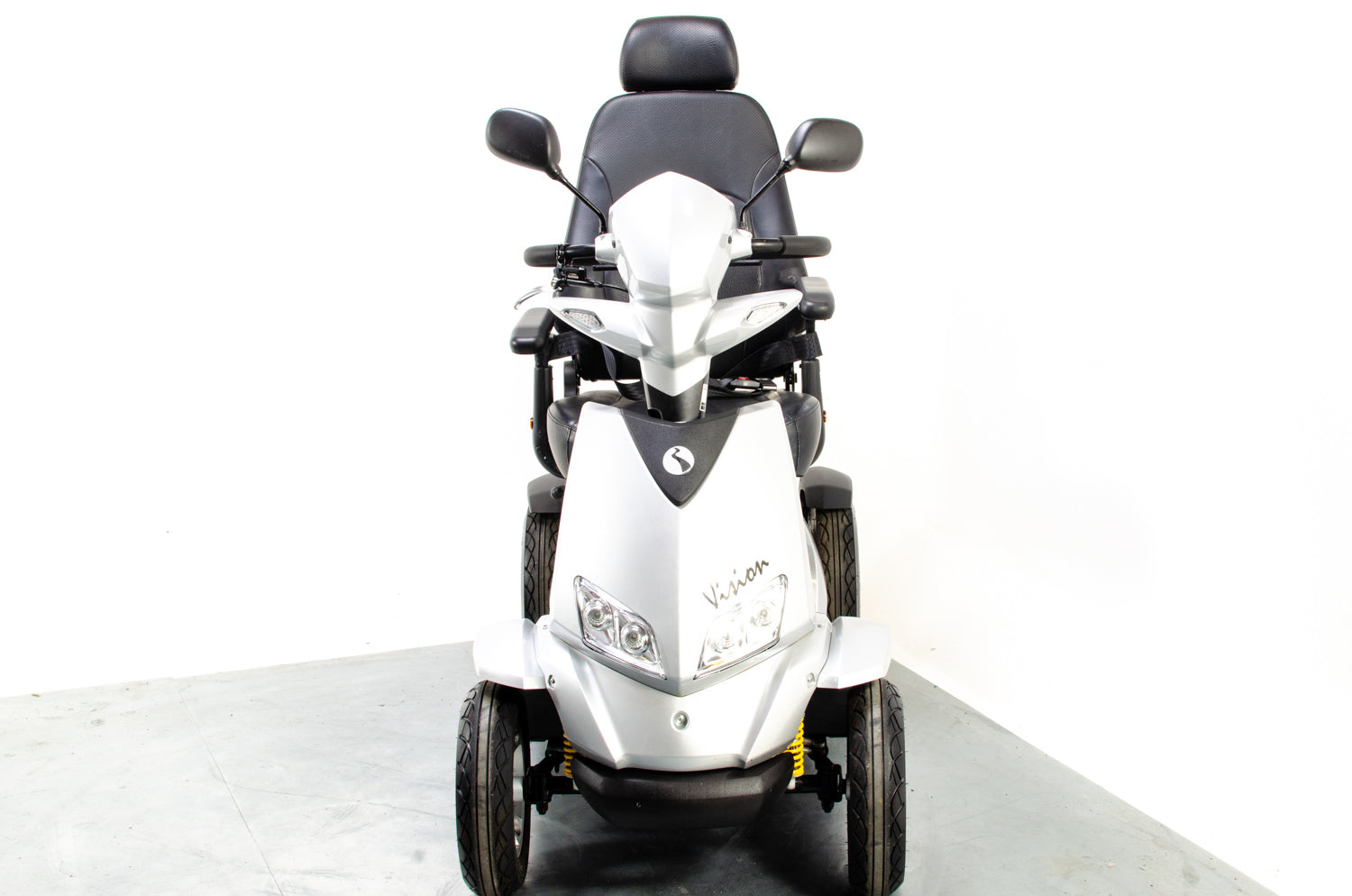 Rascal Vision Used Electric Mobility Scooter 8mph Large All-Terrain Road Legal Silver Secondary image
