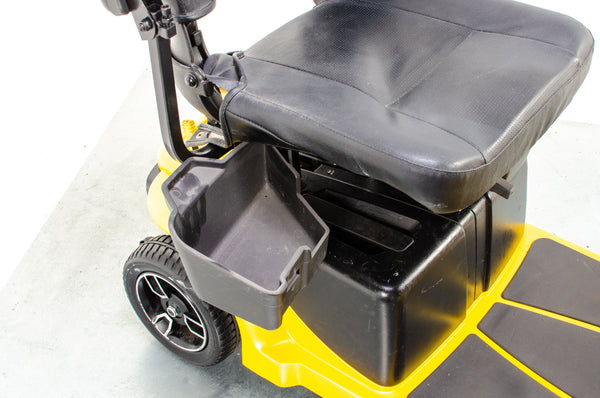 Pride Revo 2.0 4mph Used Mobility Scooter Transportable Boot Suspension Yellow