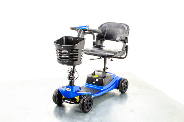 Liberty Vogue Used Mobility Scooter Suspension Transportable Lightweight One Rehab Blue