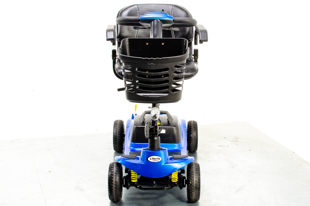 Liberty Vogue Used Mobility Scooter Suspension Transportable Lightweight One Rehab Blue