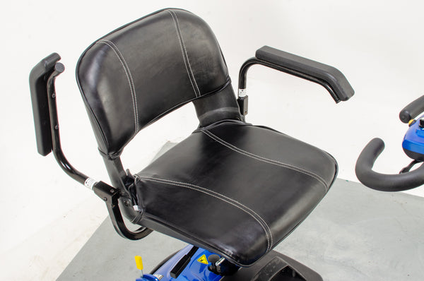 Liberty Vogue Used Mobility Scooter Suspension Transportable Lightweight One Rehab Blue