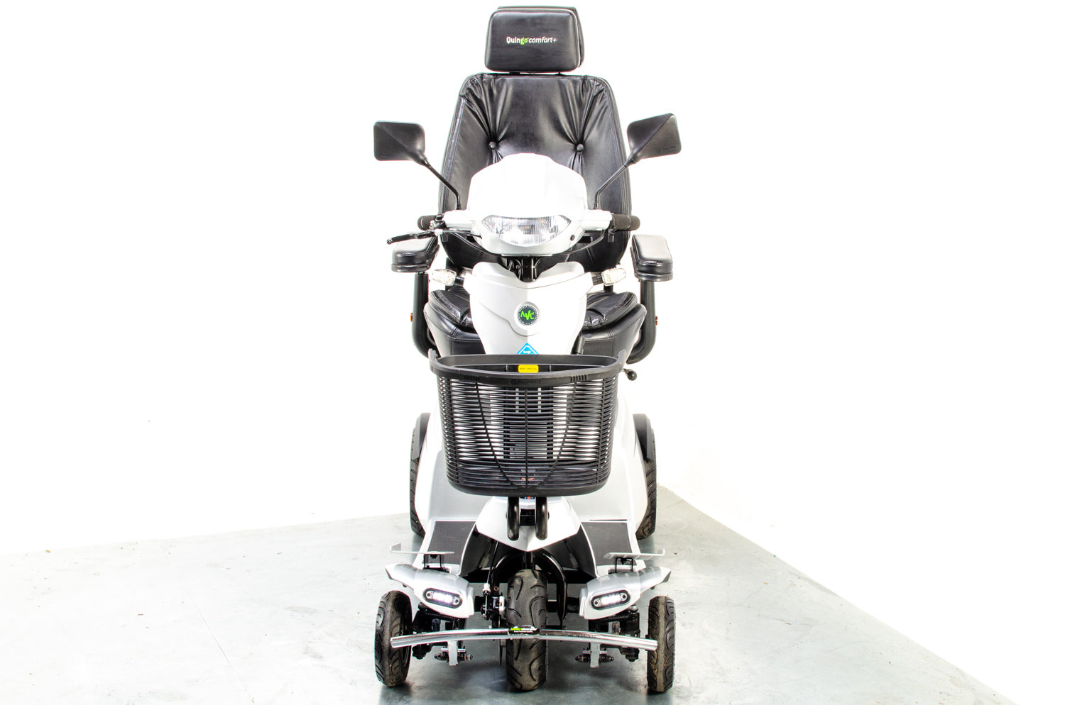 Quingo Toura 2 Used Mobility Scooter Large 5 Wheel All Terrain 8mph AVC Silver Secondary image
