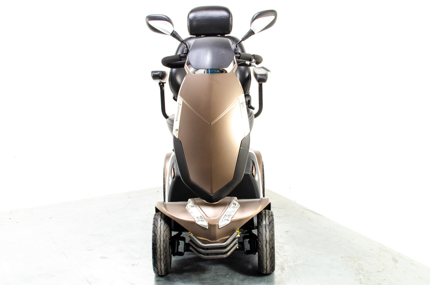 Rascal Vecta Sport Compact Used Electric Mobility Scooter 8mph Max Grip Suspension All-Terrain Bronze Secondary image
