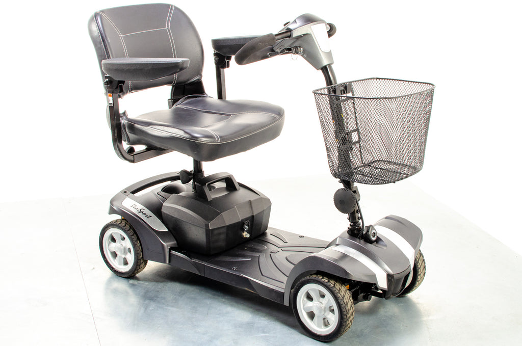 Rascal Veo Sport Used Electric Mobility Scooter Transportable Lightweight Folding Boot Grey