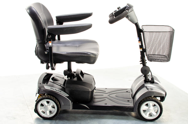 Rascal Veo Sport Used Electric Mobility Scooter Transportable Lightweight Folding Boot Grey