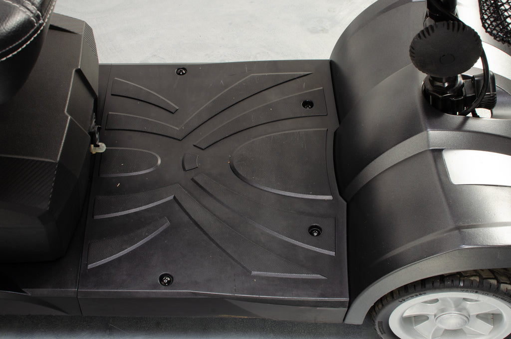 Rascal Veo Sport Used Electric Mobility Scooter Transportable Lightweight Folding Boot Grey