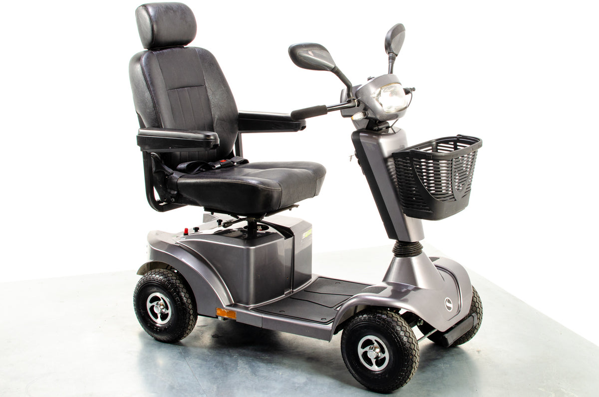 Sunrise Medical Sterling S425 Used Electric Mobility Scooter 8mph Midsize Suspension Comfy Grey Main image