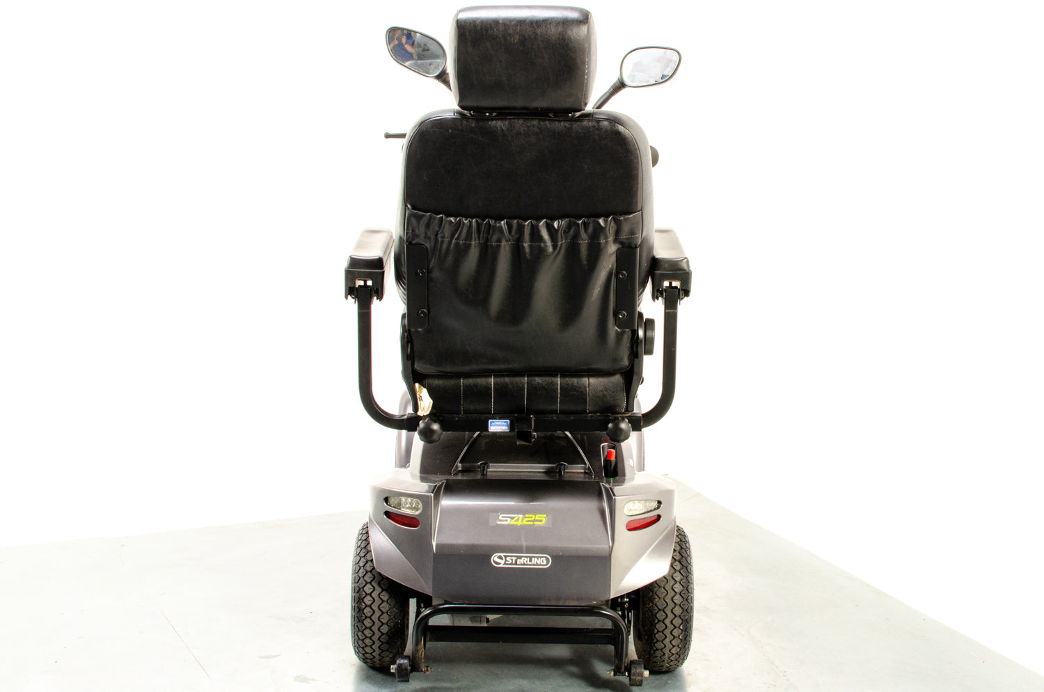 Sunrise Medical Sterling S425 Used Electric Mobility Scooter 8mph Midsize Suspension Comfy Grey