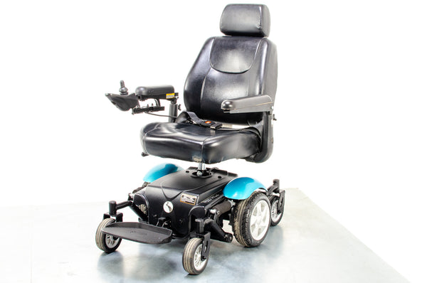 Rascal P327 Used Powerchair Electric Mobility Wheelchair Teal 4mph MWD