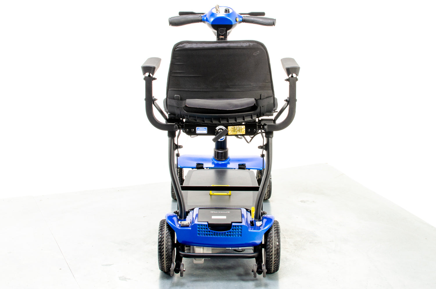 Globetrotter Used Mobility Scooter Remote Folding Lithium Lightweight eDrive Blue