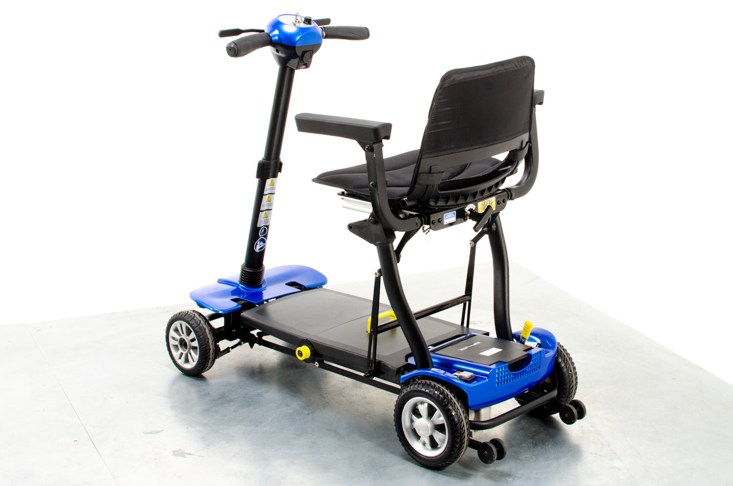 Globetrotter Used Mobility Scooter Remote Folding Lithium Lightweight eDrive Blue