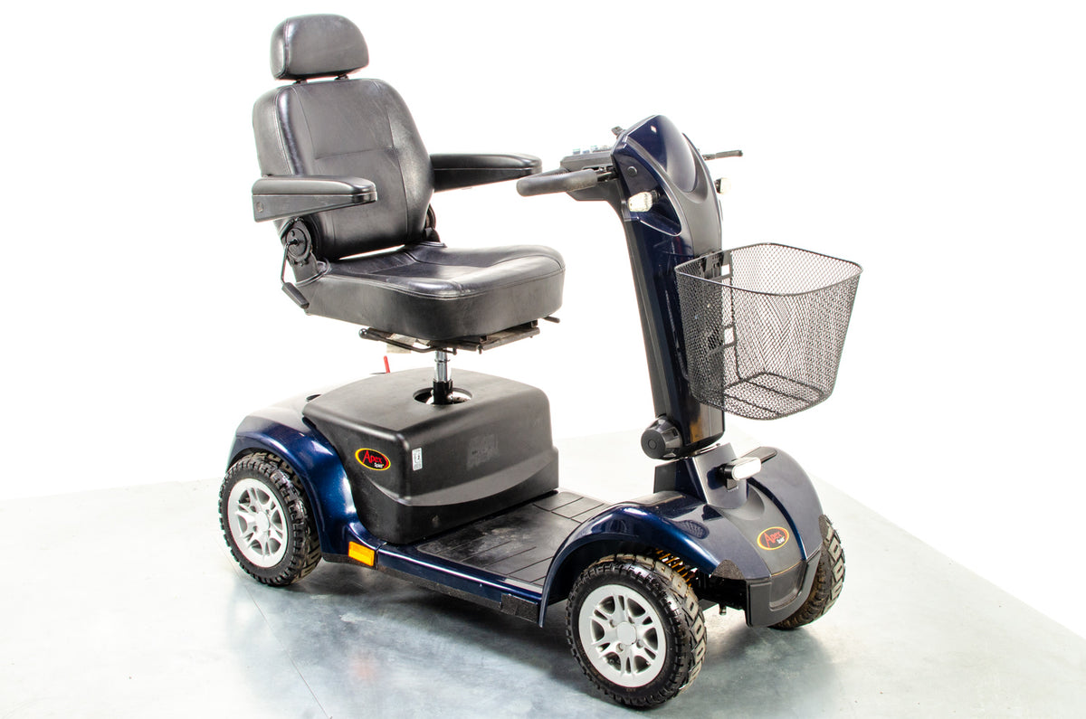 Pride Apex Spirit Plus Used Mobility Scooter 6mph Midsize Pavement Comfy Captains Seat