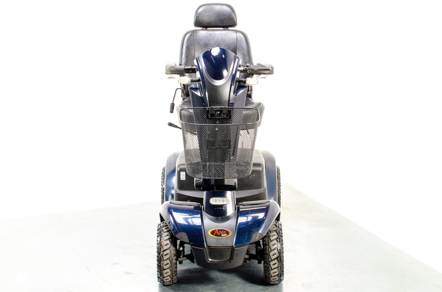 Pride Apex Spirit Plus Used Mobility Scooter 6mph Midsize Pavement Comfy Captains Seat