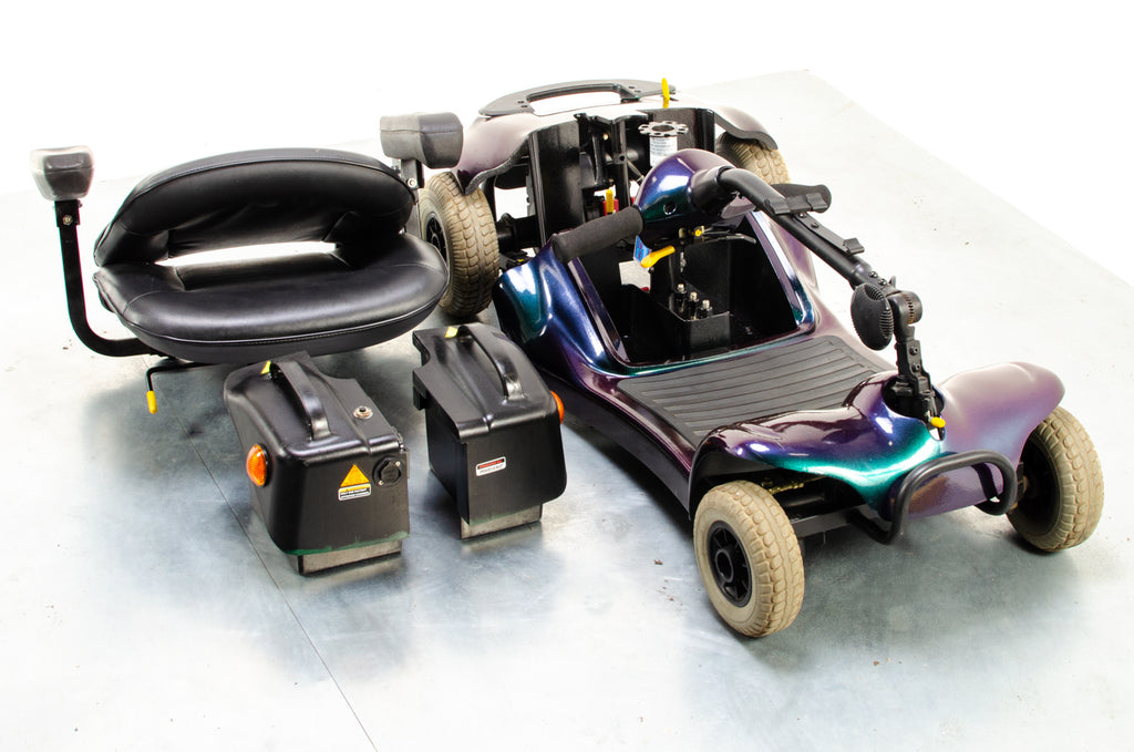 Sunrise Medical Sterling Pearl Used Mobility Boot Scooter Transportable Custom Paint