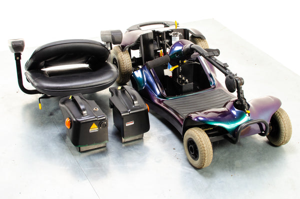 Sunrise Medical Sterling Pearl Used Mobility Boot Scooter Transportable Custom Paint