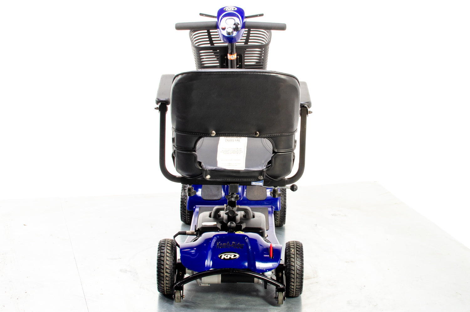 Komfi-Rider Aerolite Used Mobility Scooter Ultra Lightweight Transportable Boot One Rehab