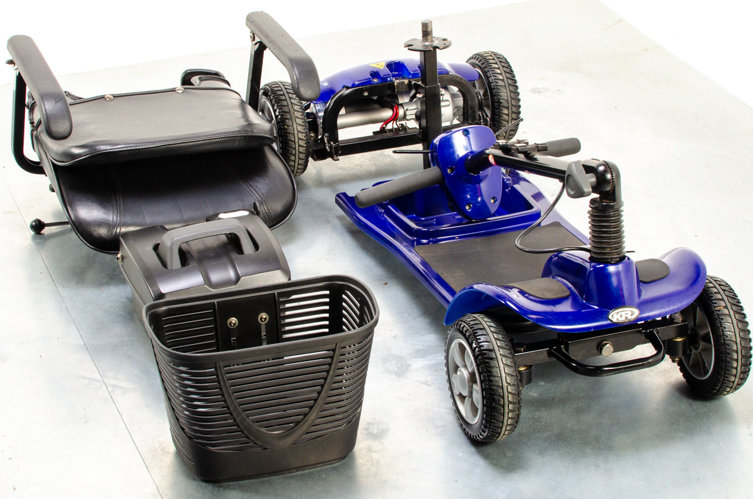 Komfi-Rider Aerolite Used Mobility Scooter Ultra Lightweight Transportable Boot One Rehab Secondary image