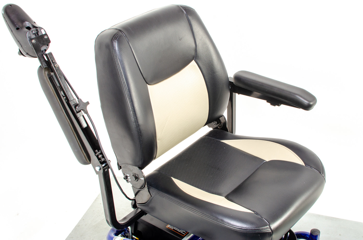 Roma Reno Elite Captain Seat Used Power-Chair Transportable Electric Wheelchair Indoor Blue