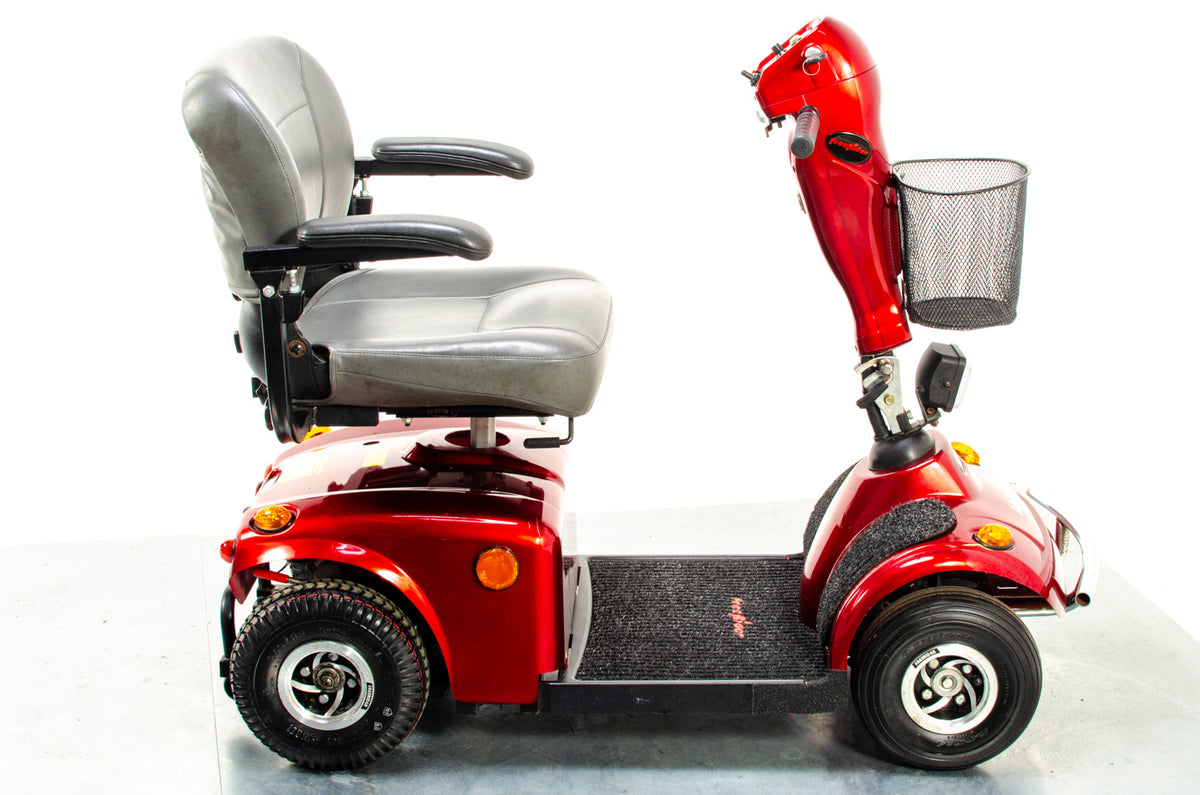 Freerider Mayfair Used Mobility Scooter Pavement Comfy Lights Red