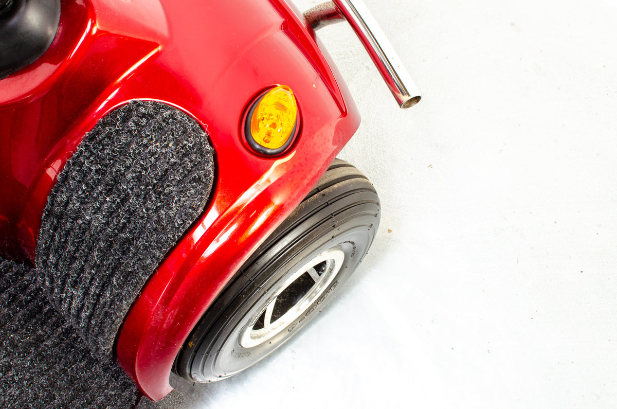 Freerider Mayfair Used Mobility Scooter Pavement Comfy Lights Red