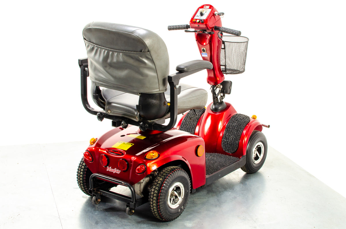 Freerider Mayfair Used Mobility Scooter Pavement Comfy Lights Red