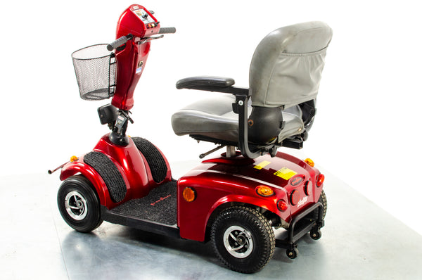 Freerider Mayfair Used Mobility Scooter Pavement Comfy Lights Red