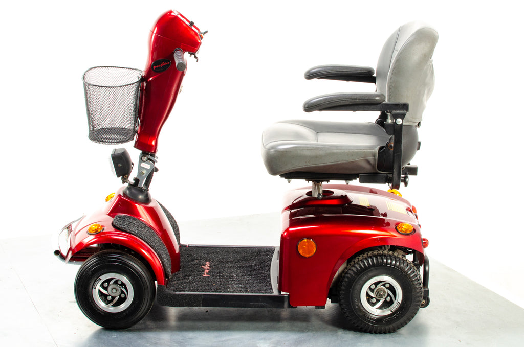 Freerider Mayfair Used Mobility Scooter Pavement Comfy Lights Red