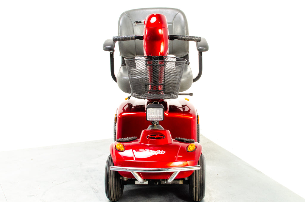 Freerider Mayfair Used Mobility Scooter Pavement Comfy Lights Red