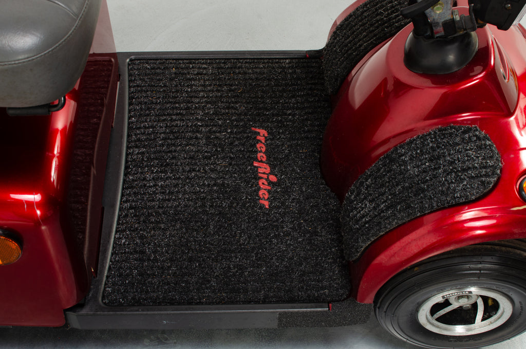 Freerider Mayfair Used Mobility Scooter Pavement Comfy Lights Red