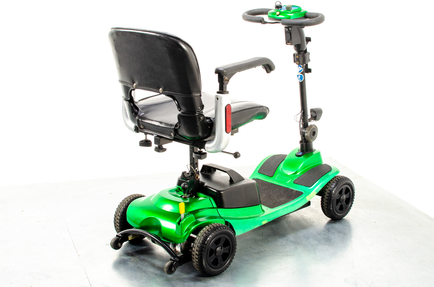 Liberty Vogue Used Mobility Scooter Suspension Transportable Lightweight One Rehab Green