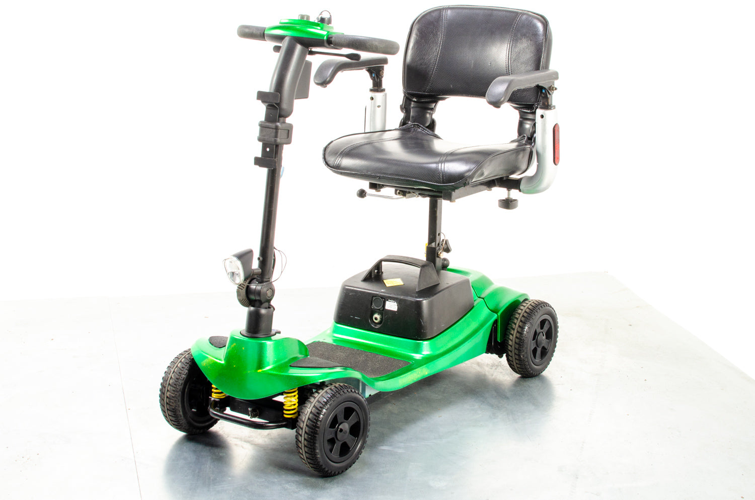 Liberty Vogue Used Mobility Scooter Suspension Transportable Lightweight One Rehab Green