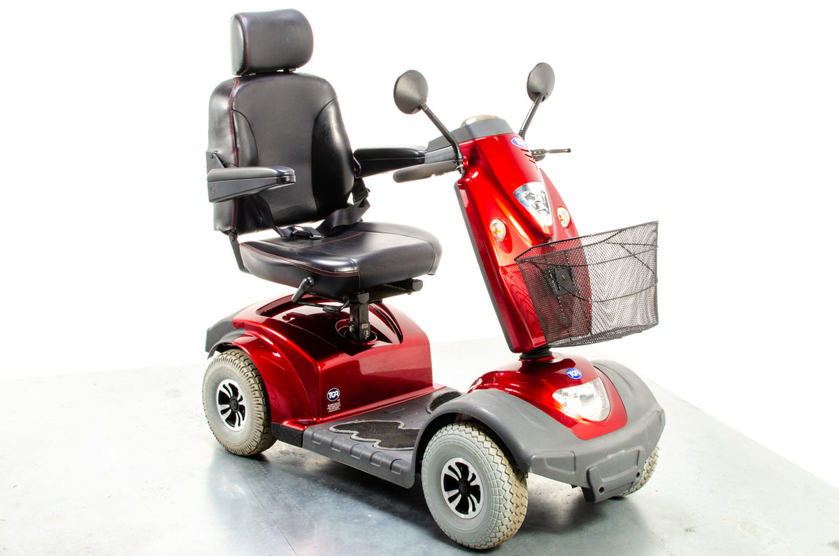 TGA Mystere Used Mobility Scooter Comfy 8mph Suspension Road All-Terrain Red Main image