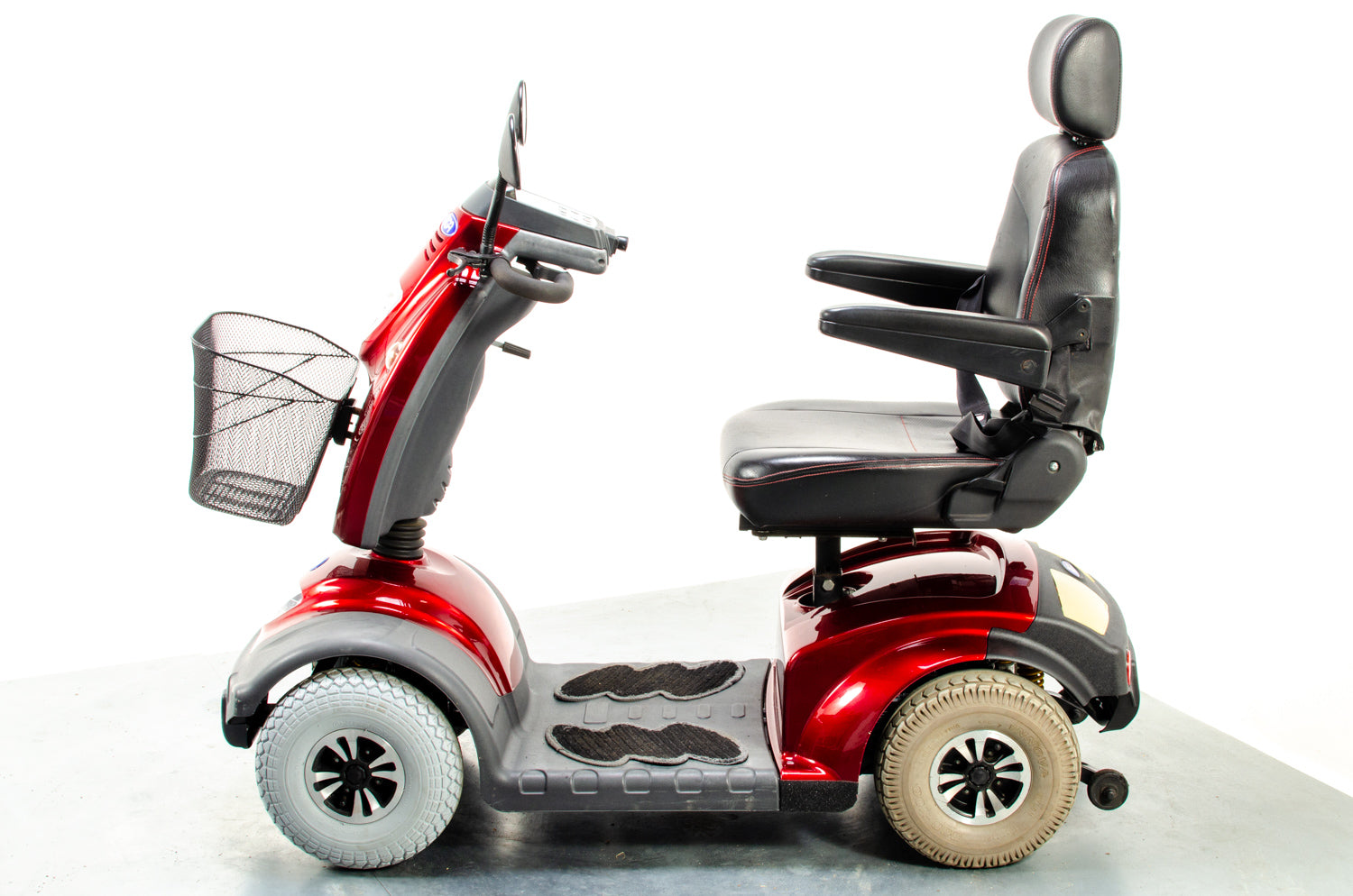 TGA Mystere Used Mobility Scooter Comfy 8mph Suspension Road All-Terrain Red