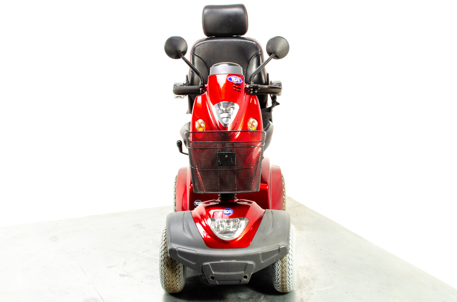 TGA Mystere Used Mobility Scooter Comfy 8mph Suspension Road All-Terrain Red Secondary image