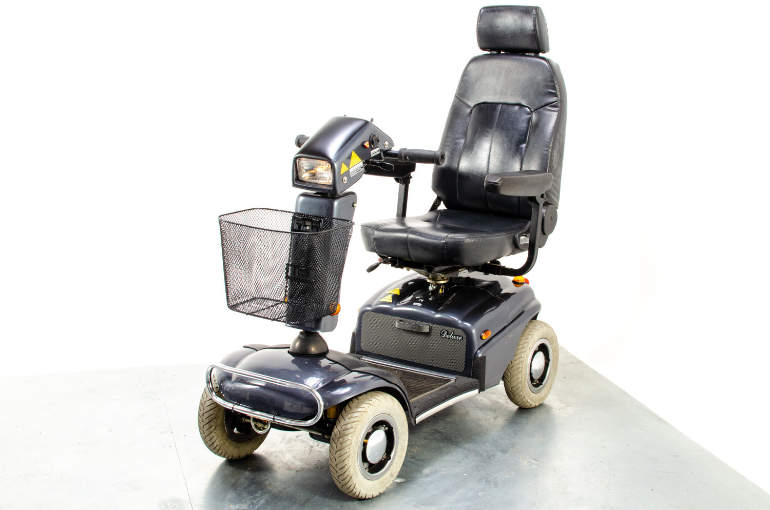 Rascal 650 6mph Used Electric Mobility Scooter 6mph Class 3 Midsize Grey