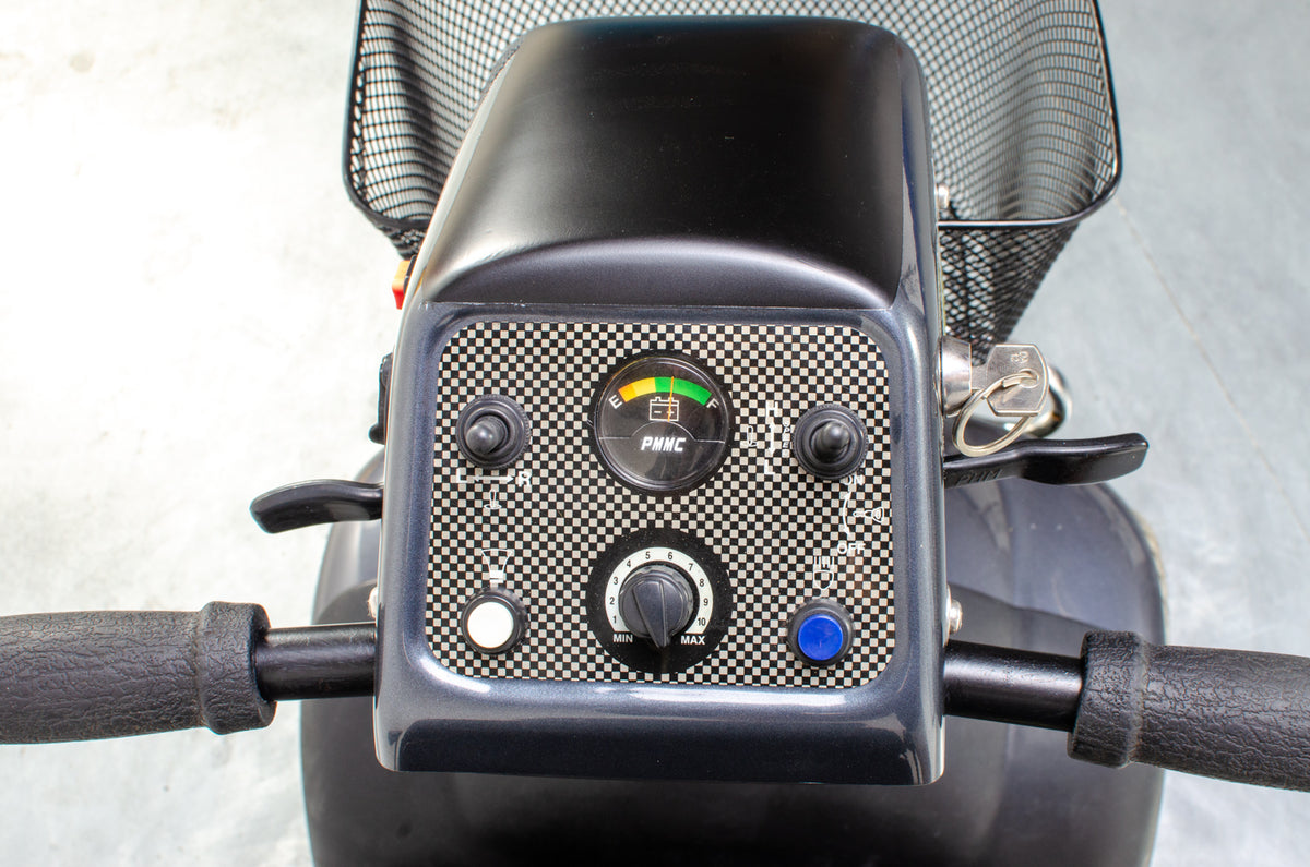 Rascal 650 6mph Used Electric Mobility Scooter 6mph Class 3 Midsize Grey