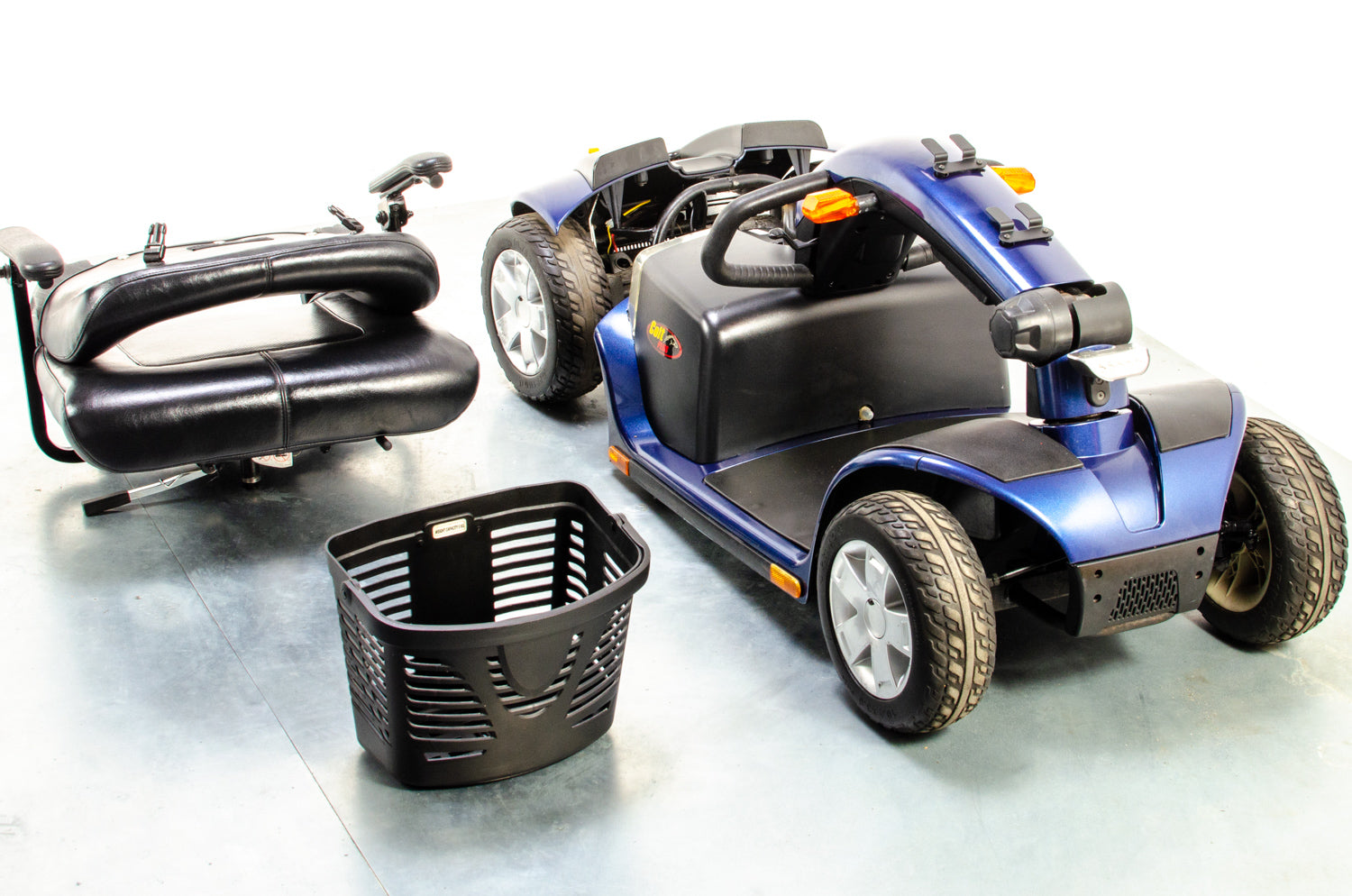 Pride Colt Plus Used Mobility Scooter Midsize Pavement Transportable 25 Stone Secondary image