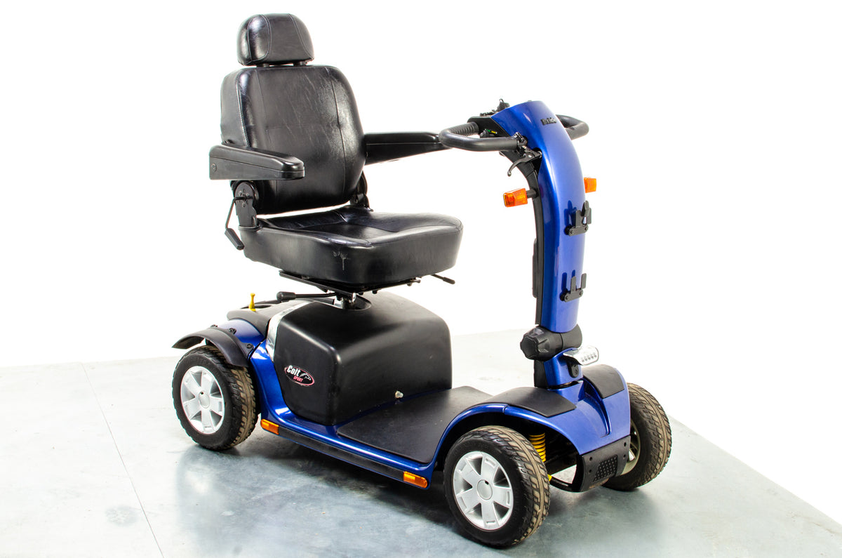 Pride Colt Sport Used Electric Mobility Scooter 8mph Transportable Suspension Road Pavement Blue