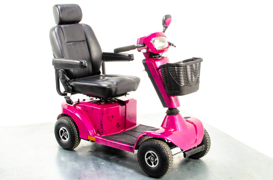 Sunrise Medical Sterling S425 Used Mobility Scooter 8mph Pink Midsize Pneumatic Pavement 1500