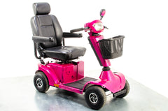 Sunrise Medical Sterling S425 Used Mobility Scooter 8mph Pink Midsize Pneumatic Pavement