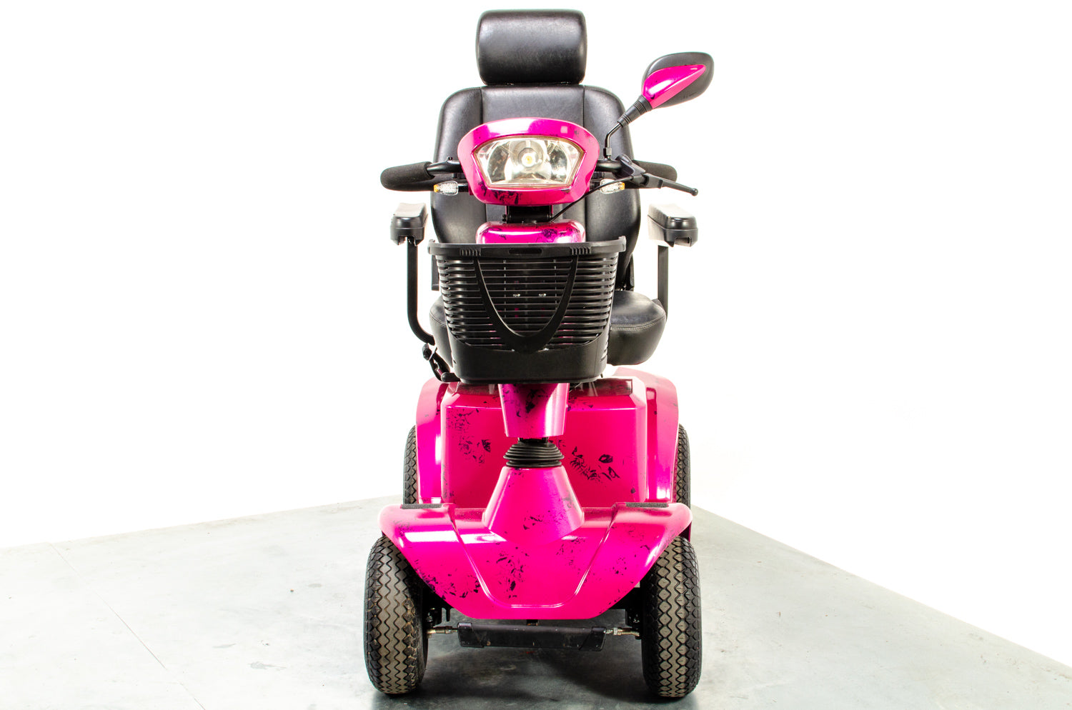 Sunrise Medical Sterling S425 Used Mobility Scooter 8mph Pink Midsize Pneumatic Pavement