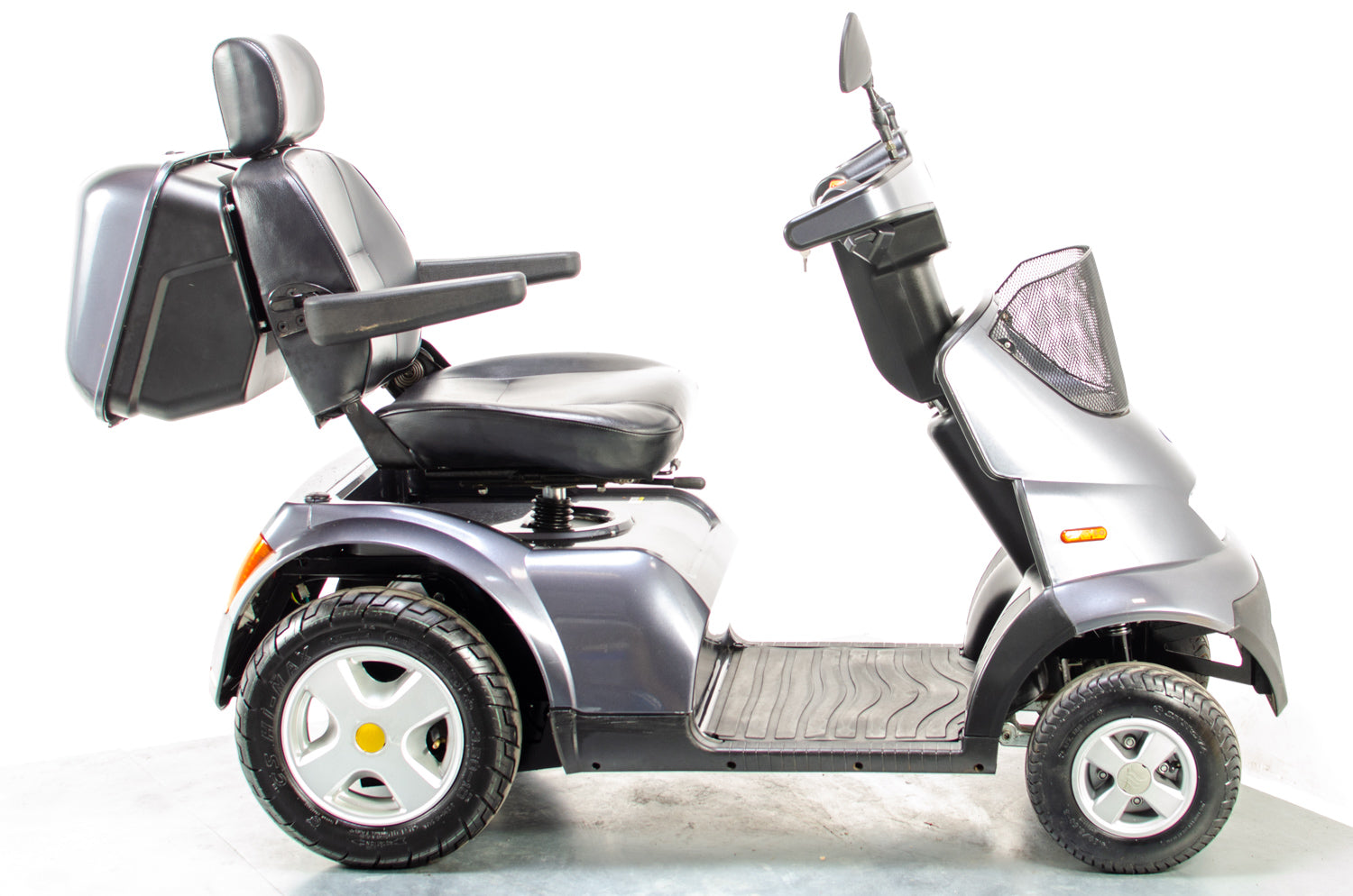 TGA Breeze S4 Used Mobility Scooter 8mph Large Road Legal All-Terrain Off-Road Grey