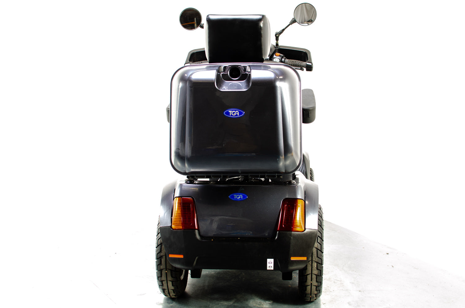 TGA Breeze S4 Used Mobility Scooter 8mph Large Road Legal All-Terrain Off-Road Grey