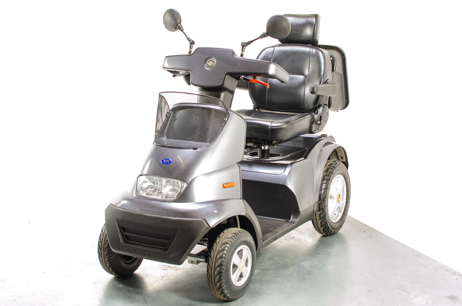 TGA Breeze S4 Used Mobility Scooter 8mph Large Road Legal All-Terrain Off-Road Grey