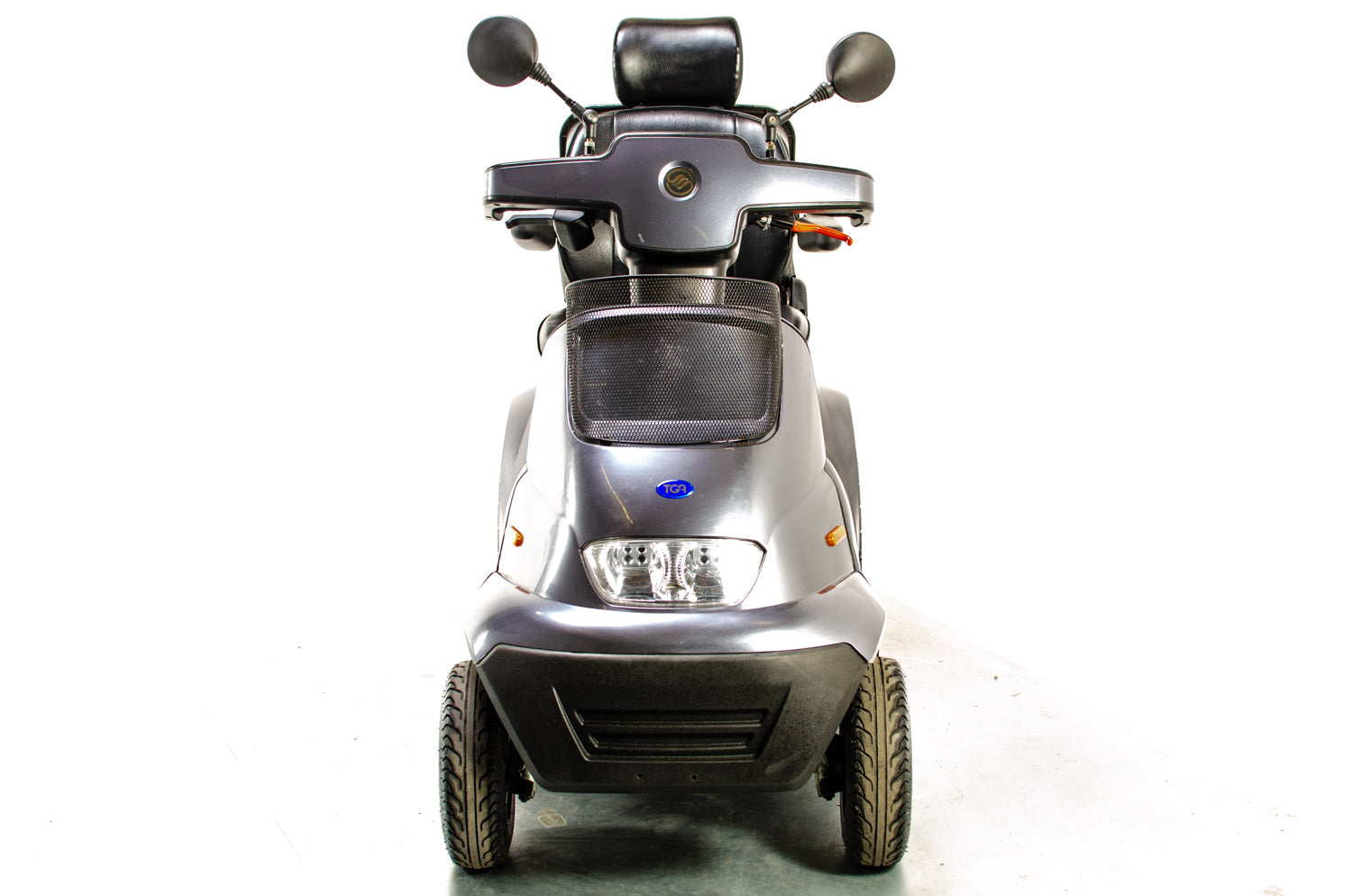 TGA Breeze S4 Used Mobility Scooter 8mph Large Road Legal All-Terrain Off-Road Grey