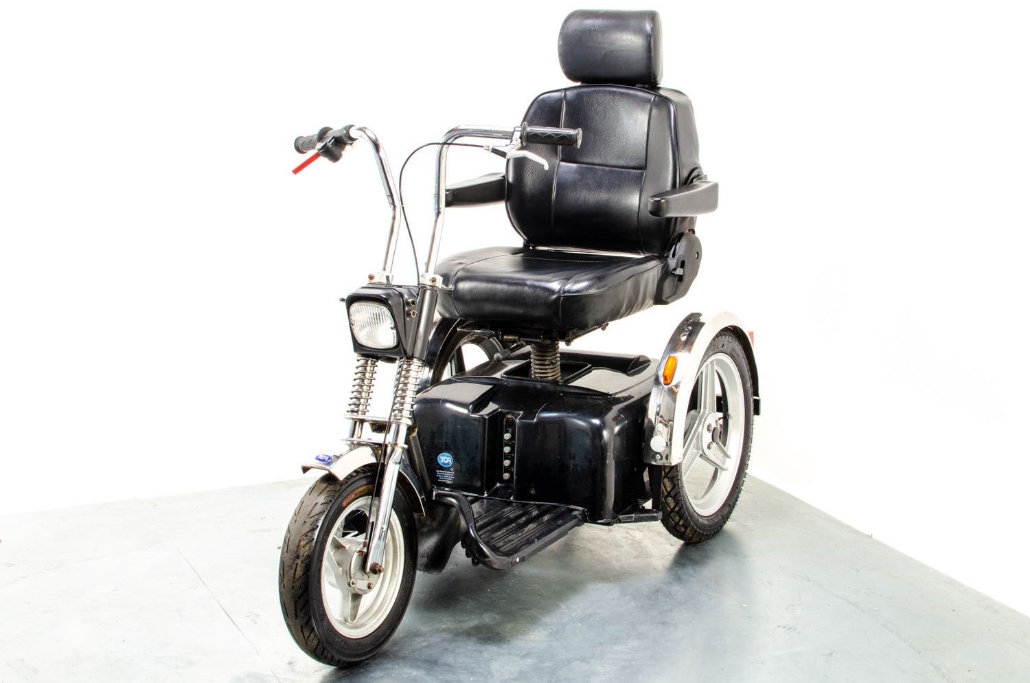 TGA Supersport Used Mobility Scooter 8mph Large Trike 3-Wheel Motorbike All-Terrain