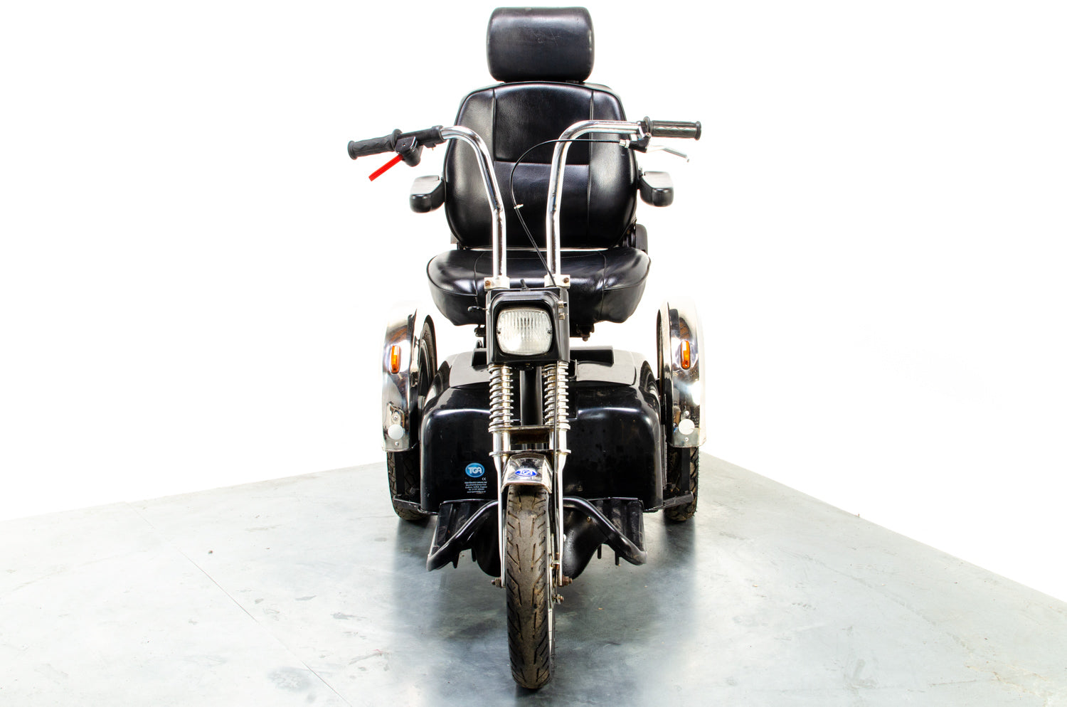 TGA Supersport Used Mobility Scooter 8mph Large Trike 3-Wheel Motorbike All-Terrain Secondary image