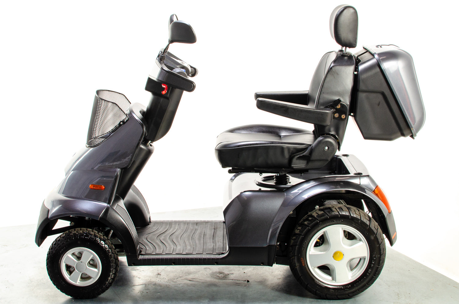 TGA Breeze S4 Used Mobility Scooter 8mph Large All-Terrain Road Legal Off-Road Grey