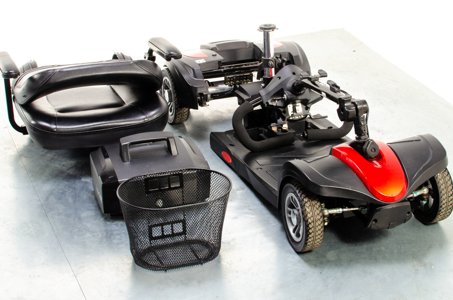 CareCo Zoom Used Mobility Scooter Small Transportable Boot Travel Folding Secondary image